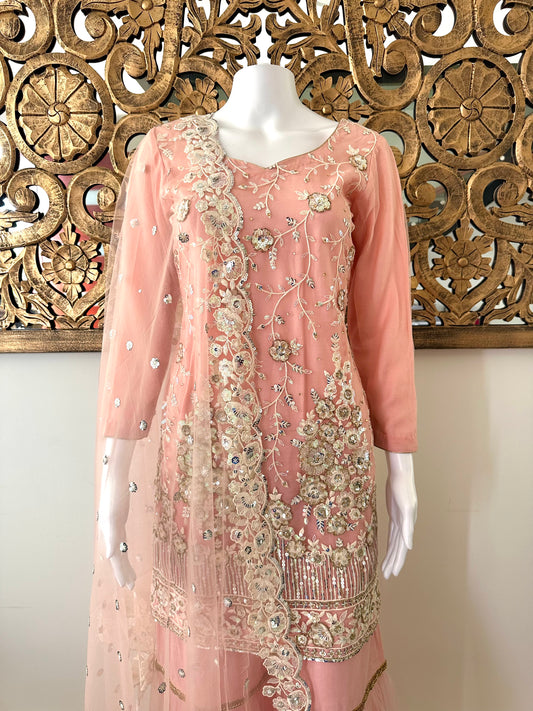 SHARBATI GHARARA SET