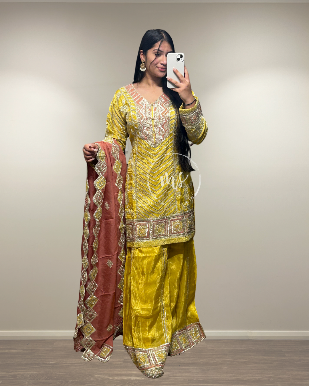 KESARIYA - SHARARA SET