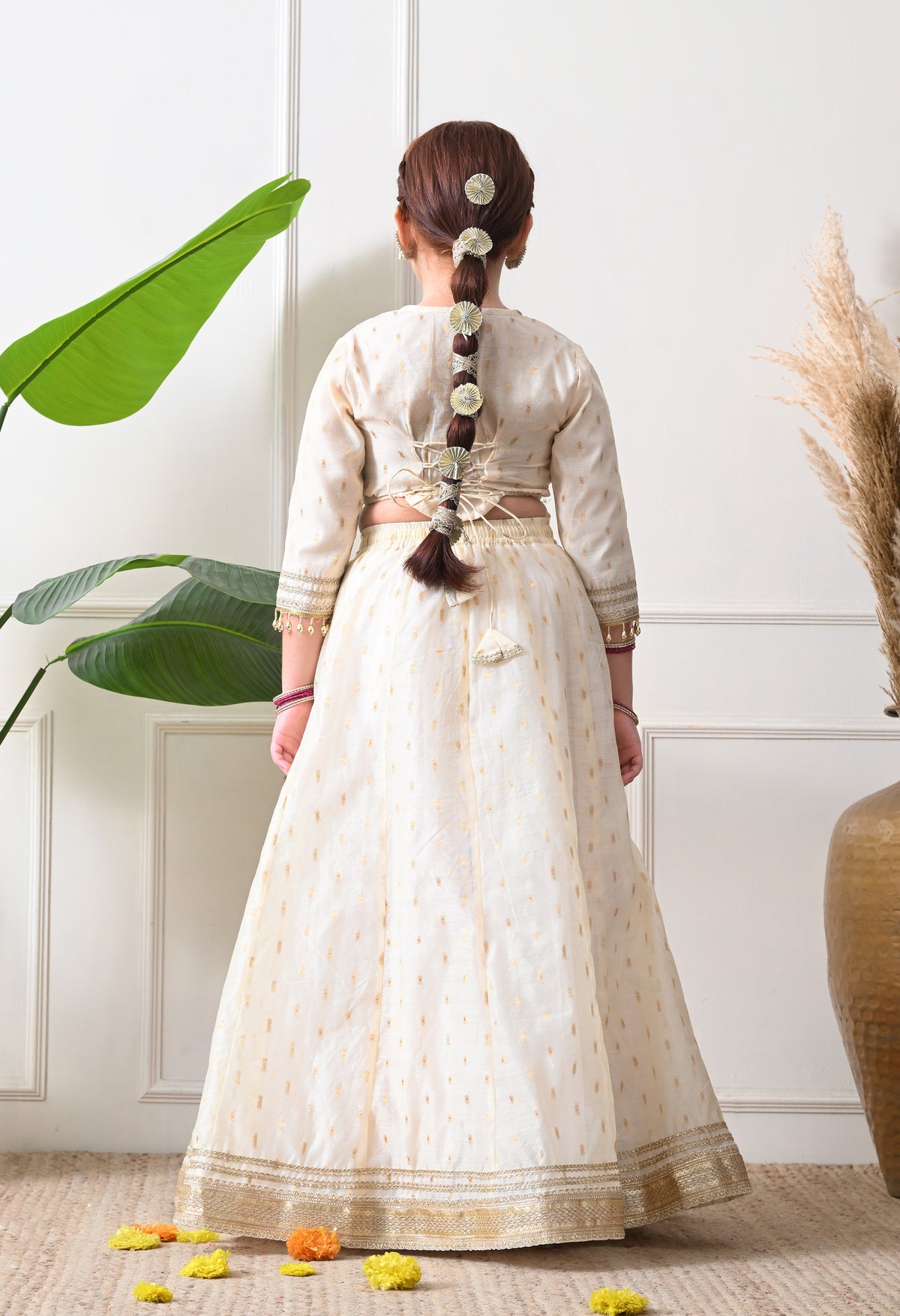 IVANA - IVORY LEHENGA SET