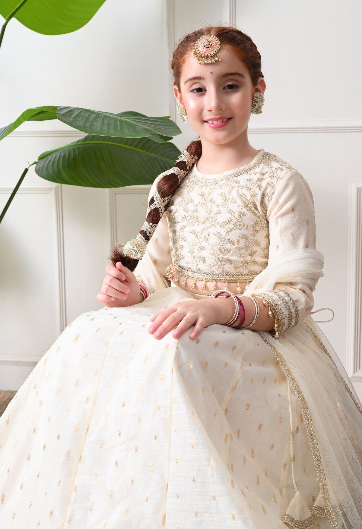 IVANA - IVORY LEHENGA SET