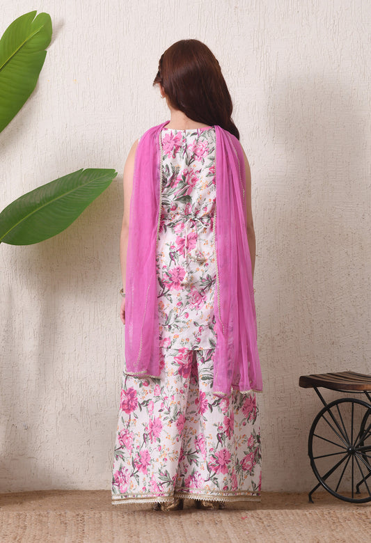 REHA FLORAL PALAZZO SET