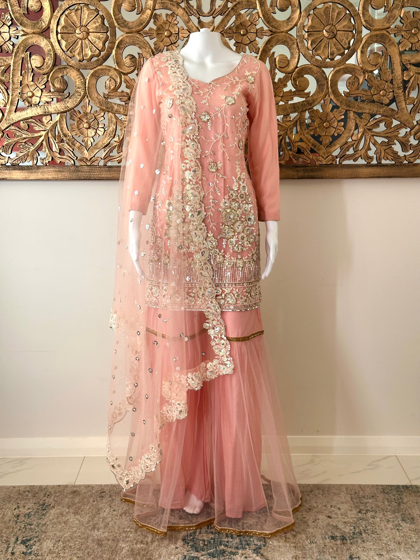 SHARBATI GHARARA SET