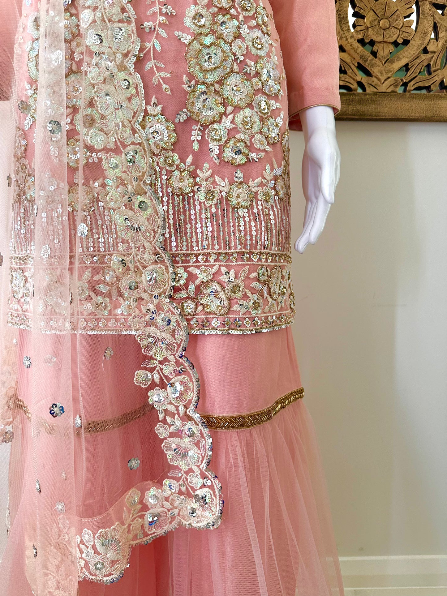 SHARBATI GHARARA SET