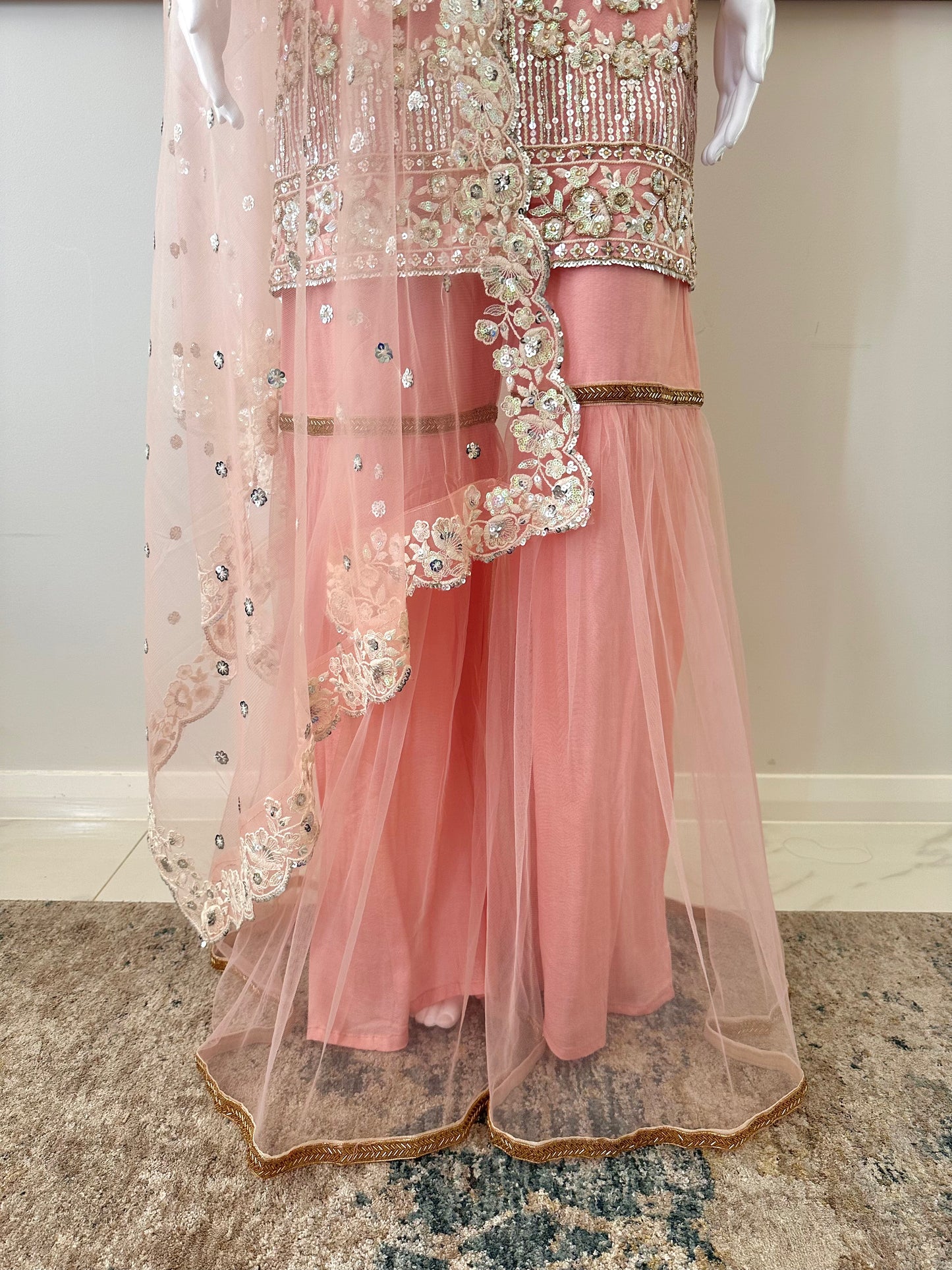 SHARBATI GHARARA SET