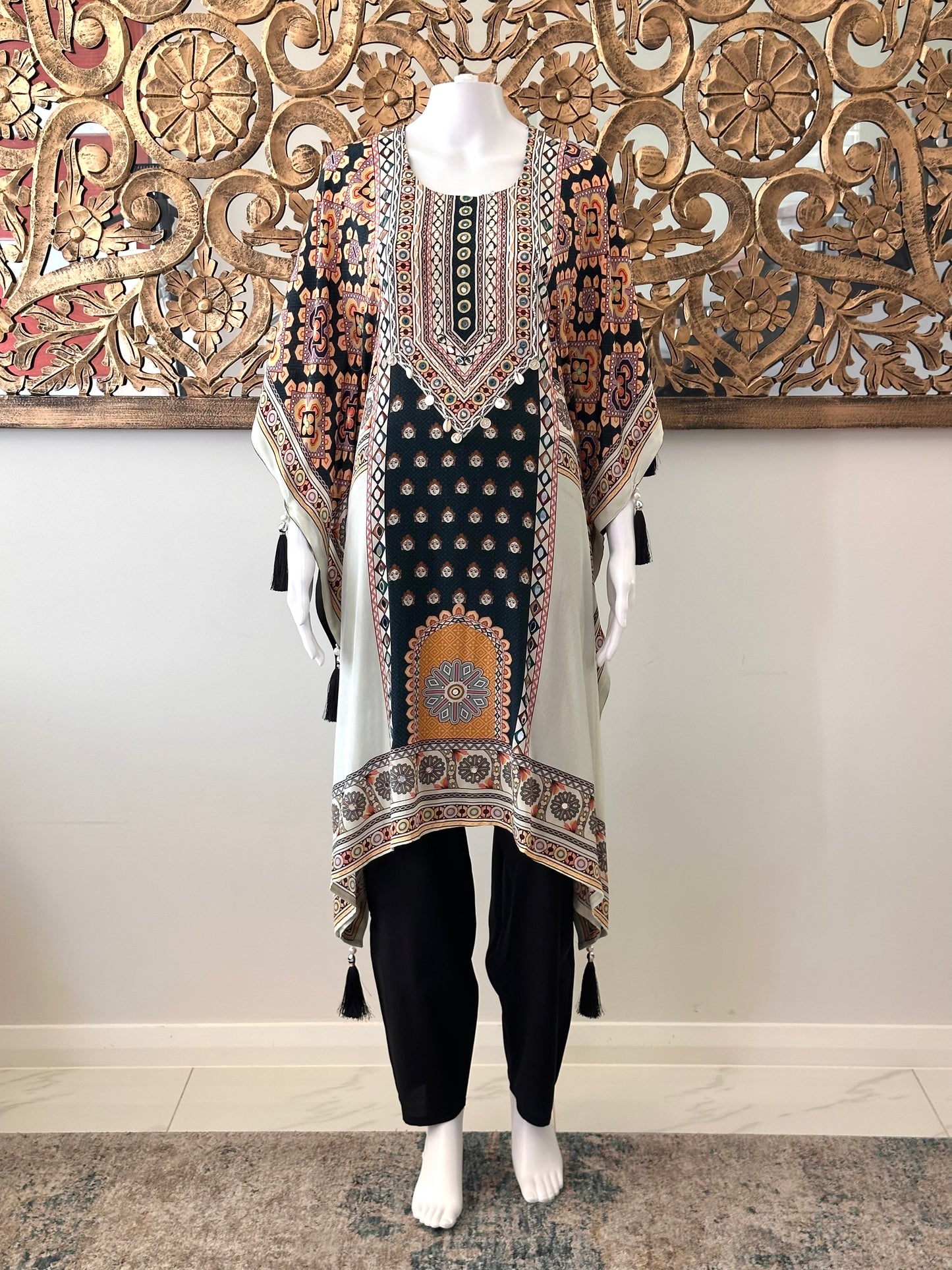 AVARNA 2-PIECE INDO-WESTERN CO-ORD SET