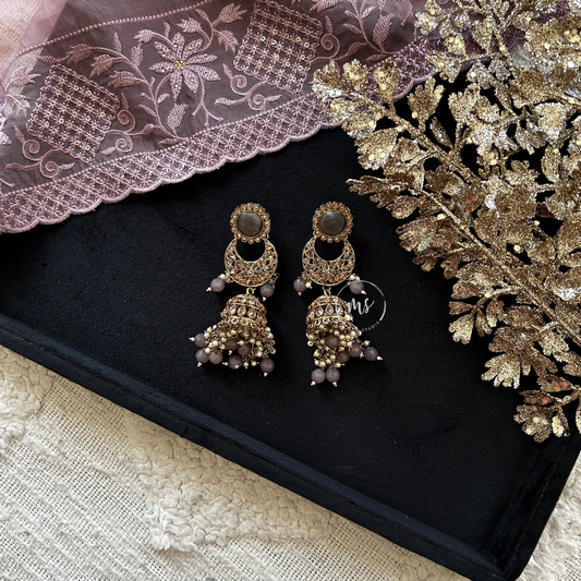 ZUNAIRA - LAVENDER EARRINGS SET