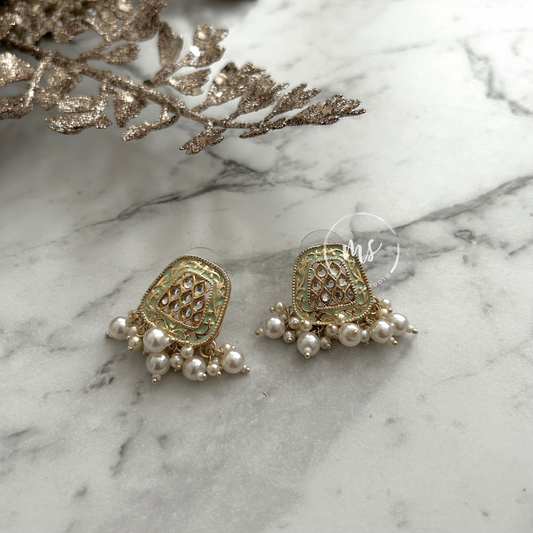 SUHANI - GREEN NECKLACE SET