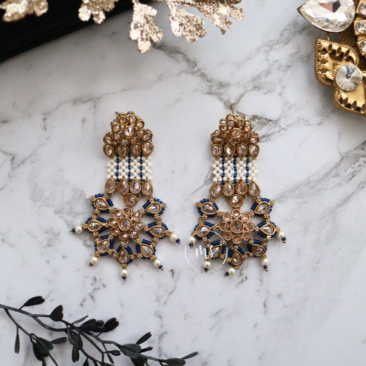 NARGIS - RED EARRINGS SET